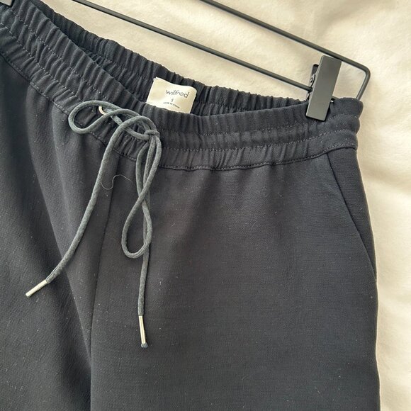 Black Aritzia Wilfred Buffon Pant Jogger Size Small - Picture 2 of 6